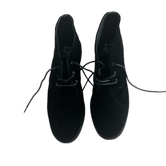 Mark Fisher LTD Dixie Black Velvet Shoe boots - Picture 2 of 11